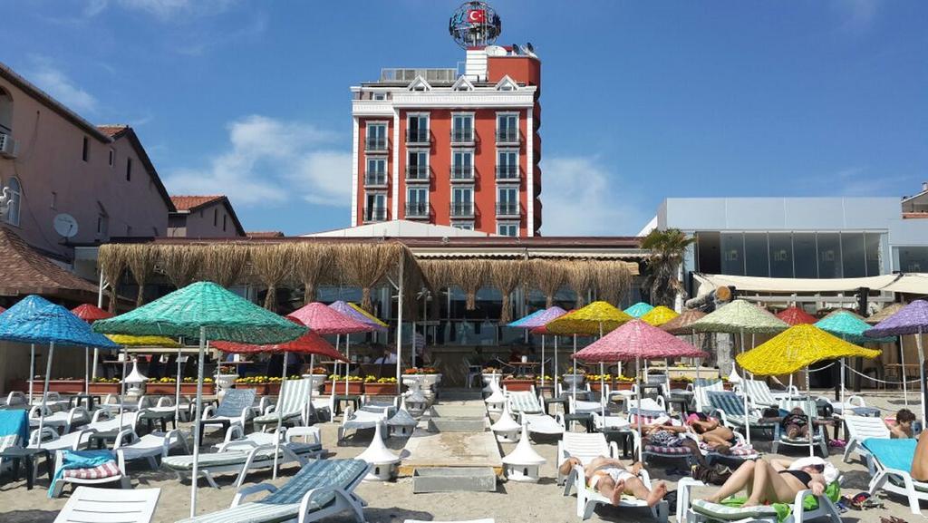 Anzer Beach Hotel Kumburgaz Exteriör bild